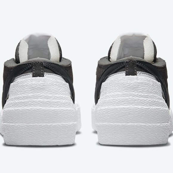 Nike Sacai Blazer Low Men's Sz 11 Iron Grey DD1877-002 White NEW 2021 Bl… - Picture 2 of 9